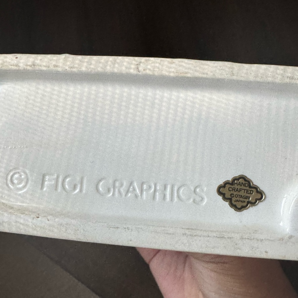 Floral Ceramic Accent in Pastel Pink - Picture 4 of 5